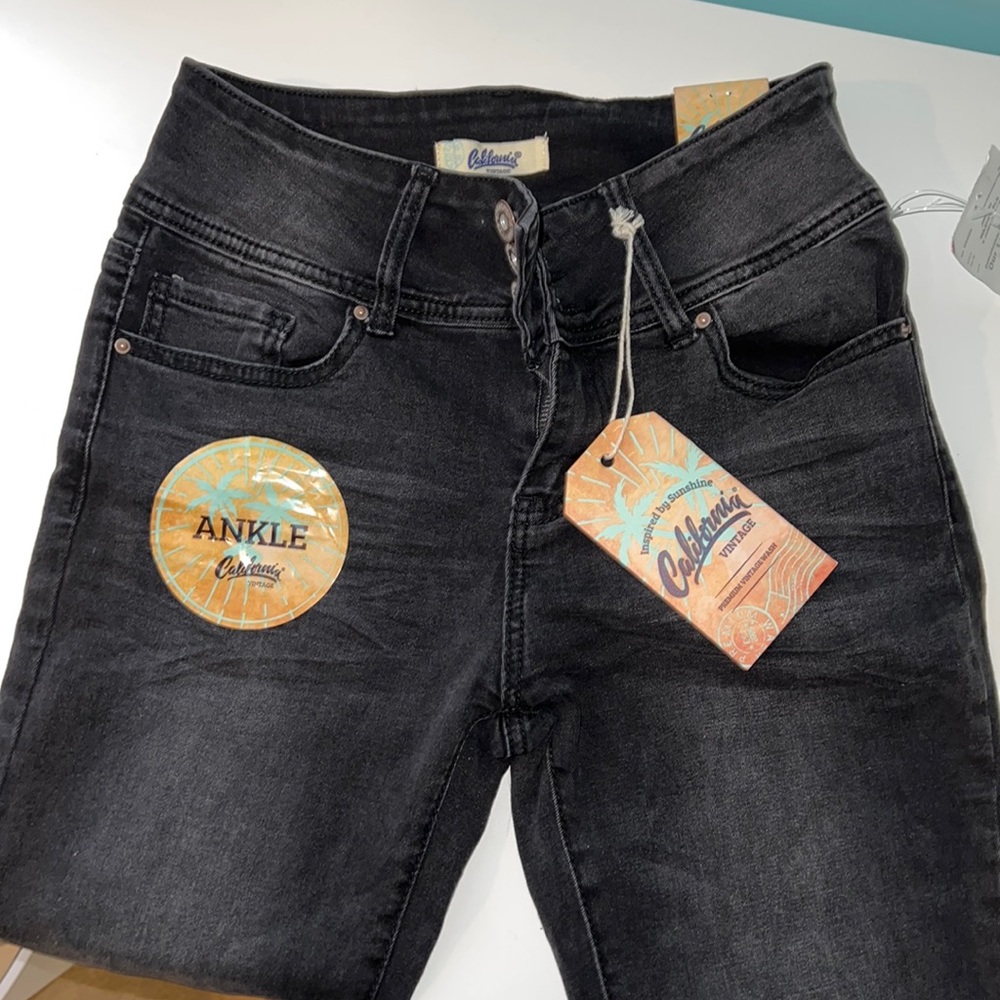 California Vintage Black Jeans
